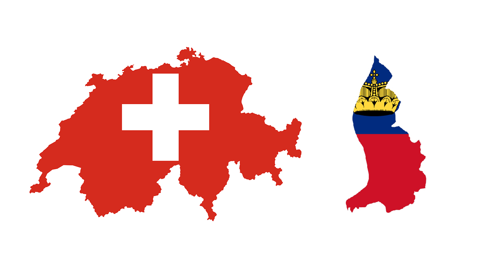Suiza, Liechtenstein y Alemania